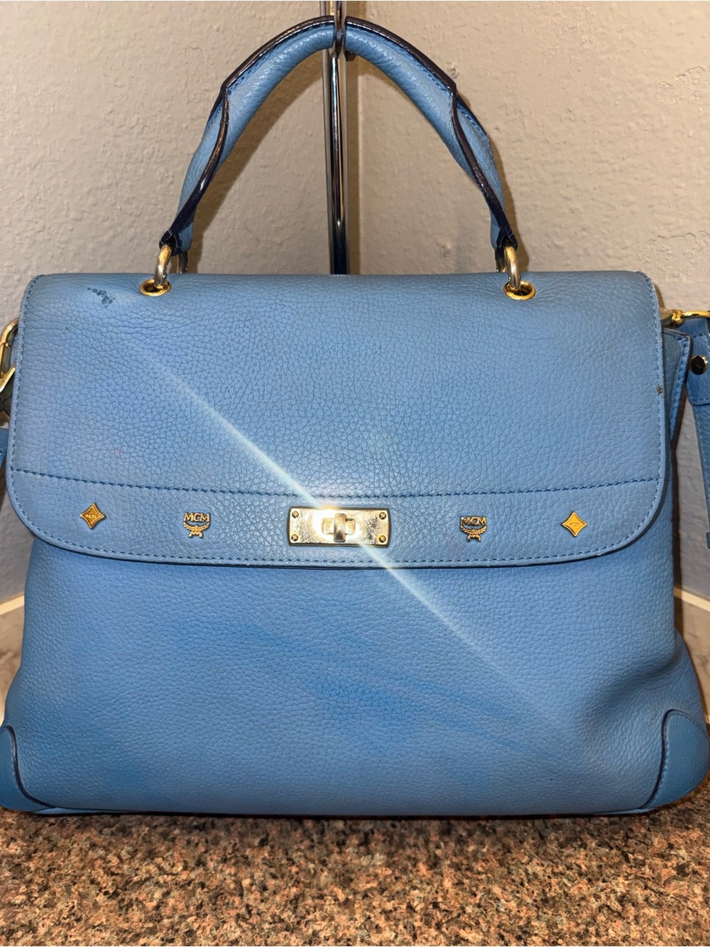 MCM ๐ Authentic limited edition First Lady Satchel Handbag - Picture 10 of 11